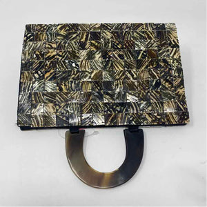 Pre-Owned Artmosphere Brown Multi Shell Handbag
