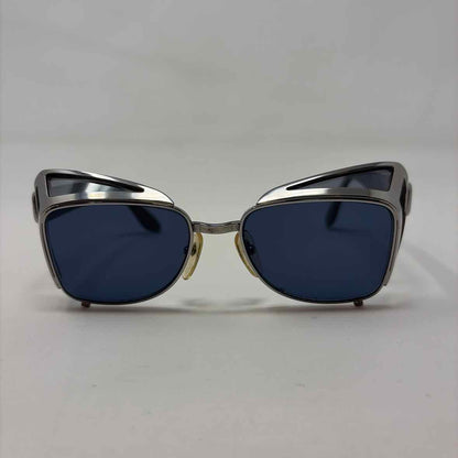 Pre-Owned Jean Paul Gaultier Silver Metal Designer Sunglasses