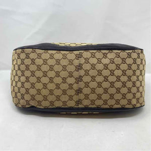 Pre-Owned Gucci Monogram Canvas Designer Handbag