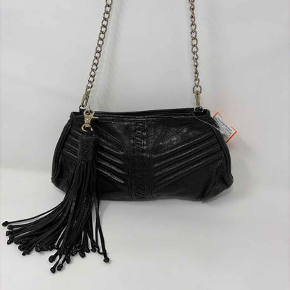 Pre-Owned Junior Drake Black Leather Handbag