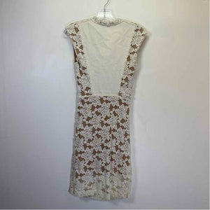Pre-Owned Size S Rebecca Taylor White Floral Casual Dress