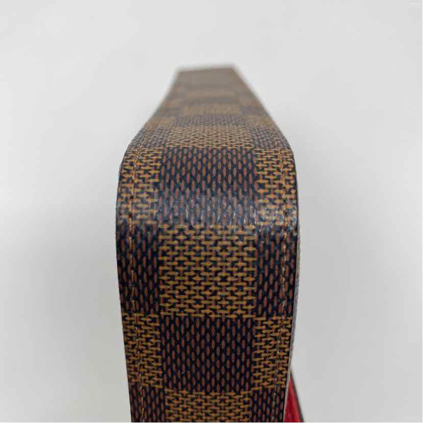 Pre-Owned Louis Vuitton Damier Eben Canvas Designer Handbag