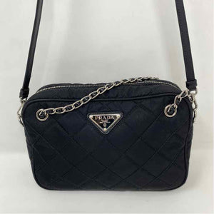 Pre-Owned Prada Black Nylon Designer Handbag
