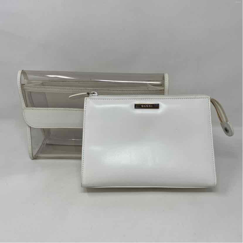 Pre-Owned Gucci Clear Plastic Designer Handbag