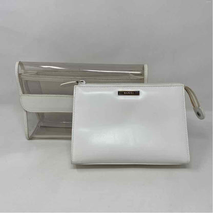 Pre-Owned Gucci Clear Plastic Designer Handbag