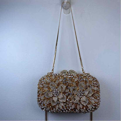 Pre-Owned Boutique Gold Metal Handbag