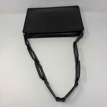 Pre-Owned Staud Black Leather Handbag