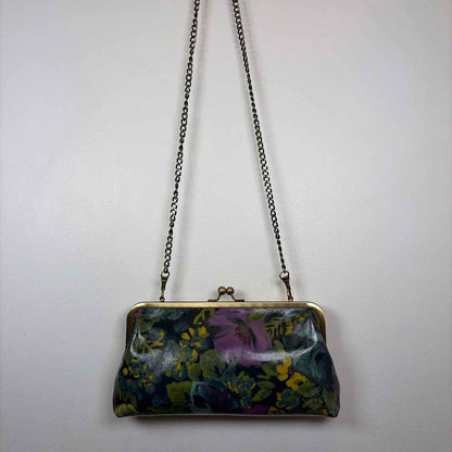Pre-Owned Patricia Nash Blue Multi Leather Handbag