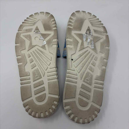 Pre-Owned Christian Dior Blue/White Shoe Size 9.5 Designer Shoes