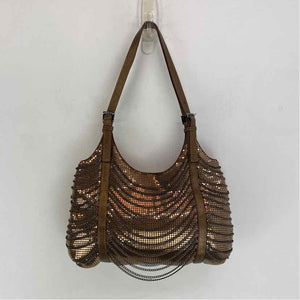 Pre-Owned Whiting & Davis Bronze Metal Handbag