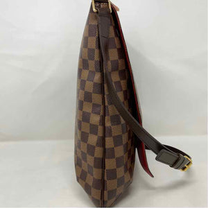 Pre-Owned Louis Vuitton Damier Eben Canvas Designer Handbag