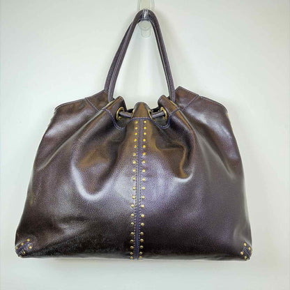 Pre-Owned Michael Kors Plum Leather Handbag