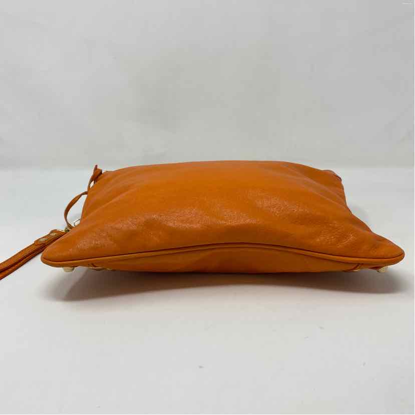 Pre-Owned Balenciaga Orange Leather Designer Handbag