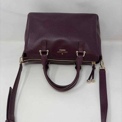 Pre-Owned Kate Spade Plum Leather Handbag