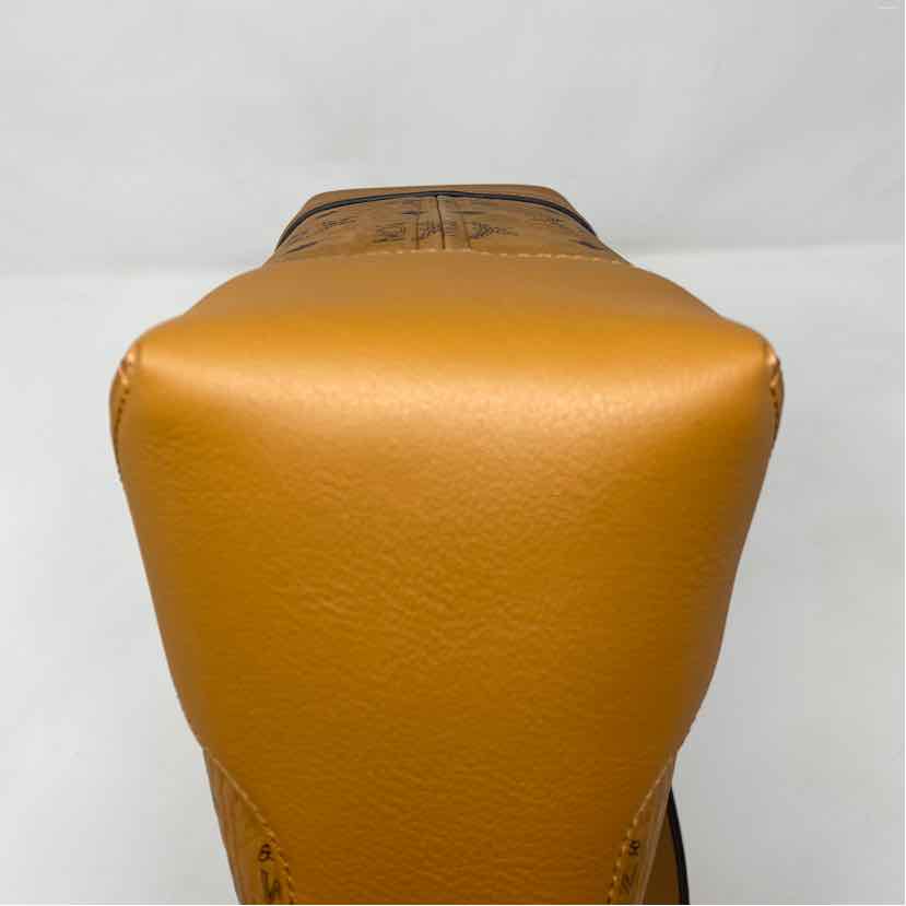 Pre-Owned MCM Cognac Leather Designer Handbag