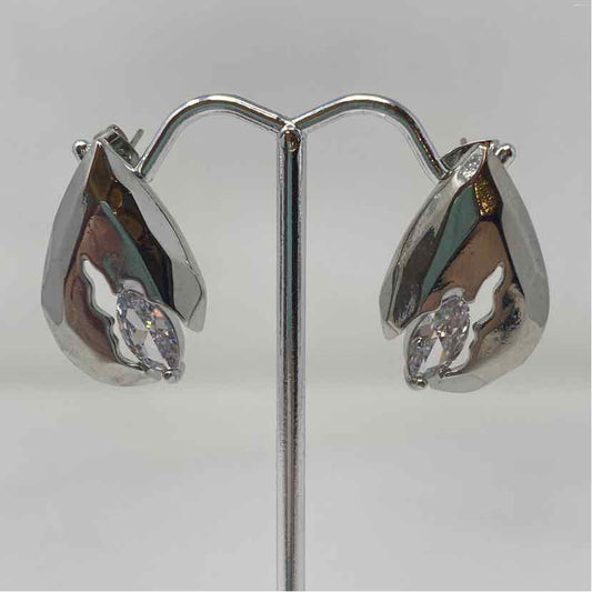 Silver Multi Metal Earrings