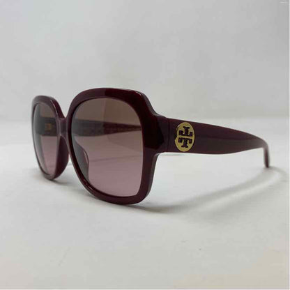 Pre-Owned Tory Burch Red Plastic Designer Sunglasses
