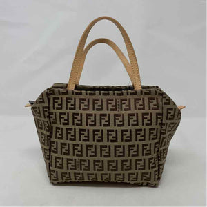 Pre-Owned Fendi Monogram Canvas Designer Handbag