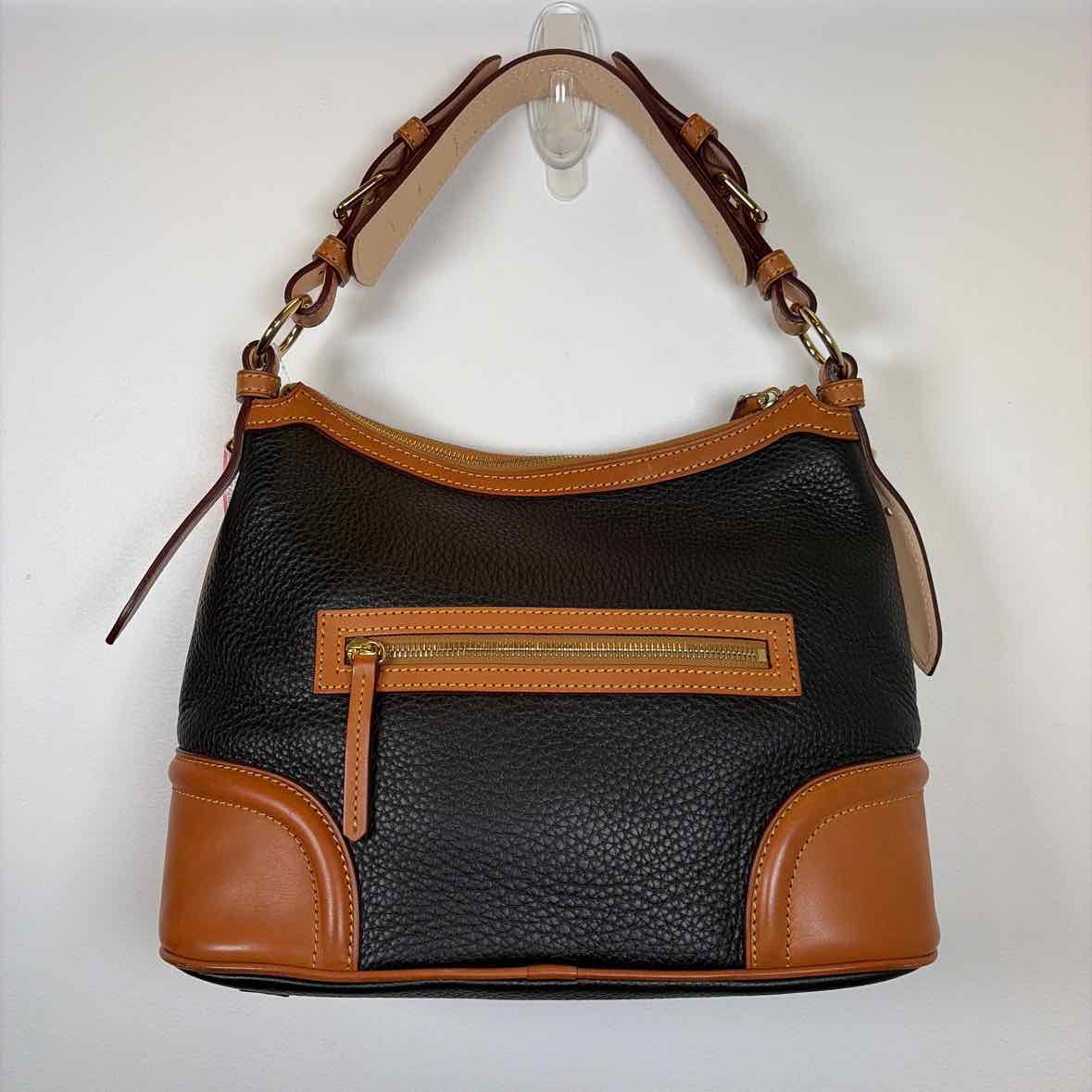 Pre-Owned Dooney & Bourke Black Leather Handbag