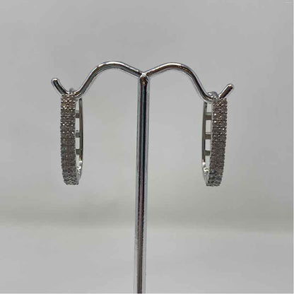 Silver Metal Earrings