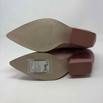 Pre-Owned Shoe Size 10 Steve Madden Pink Booties