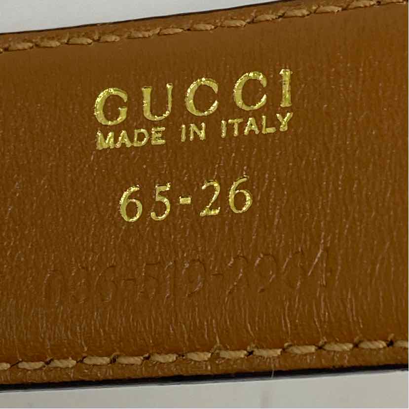 Pre-Owned Gucci Black/Brown Leather Designer Belt