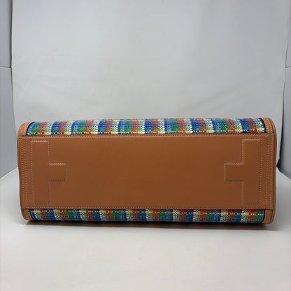 Pre-Owned Tory Burch Multi Woven Handbag