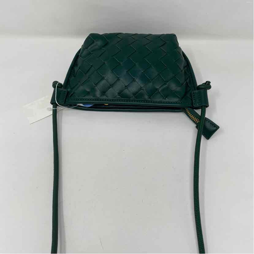 Forest Green faux leather Handbag