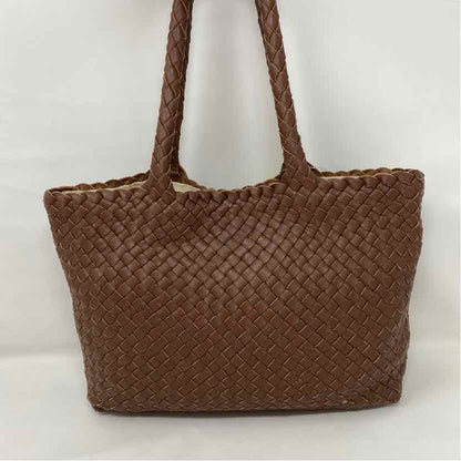 Pre-Owned Milaner Brown Leather Handbag