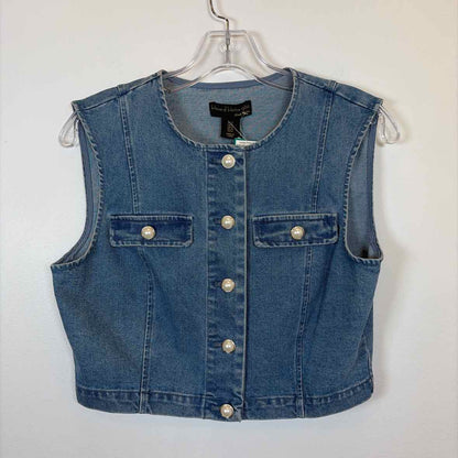 Pre-Owned Size 2/S House Of Harlow Denim Top