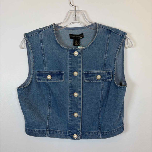 Pre-Owned Size 2/S House Of Harlow Denim Top