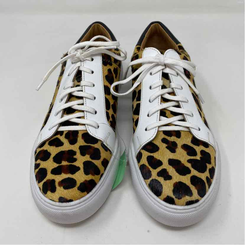 Pre-Owned Shoe Size 9 Patricia Green Leopard Sneaker
