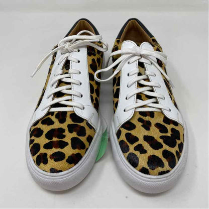 Pre-Owned Shoe Size 9 Patricia Green Leopard Sneaker