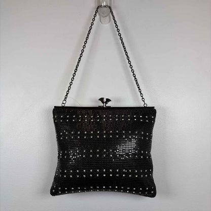 Pre-Owned Whiting & Davis Black Metal Handbag