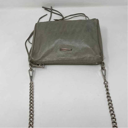 Pre-Owned Rebecca Minkoff Grey & Blue Leather Handbag