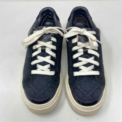 Pre-Owned Shoe Size 7 Tory Burch Black Sneaker