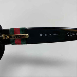 Pre-Owned Gucci Black Plastic Designer Sunglasses