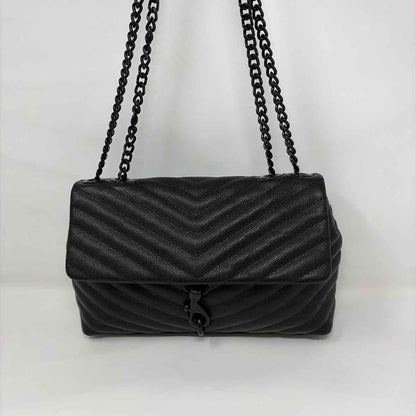 Pre-Owned Rebecca Minkoff Black Leather Handbag