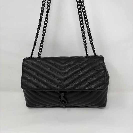 Pre-Owned Rebecca Minkoff Black Leather Handbag
