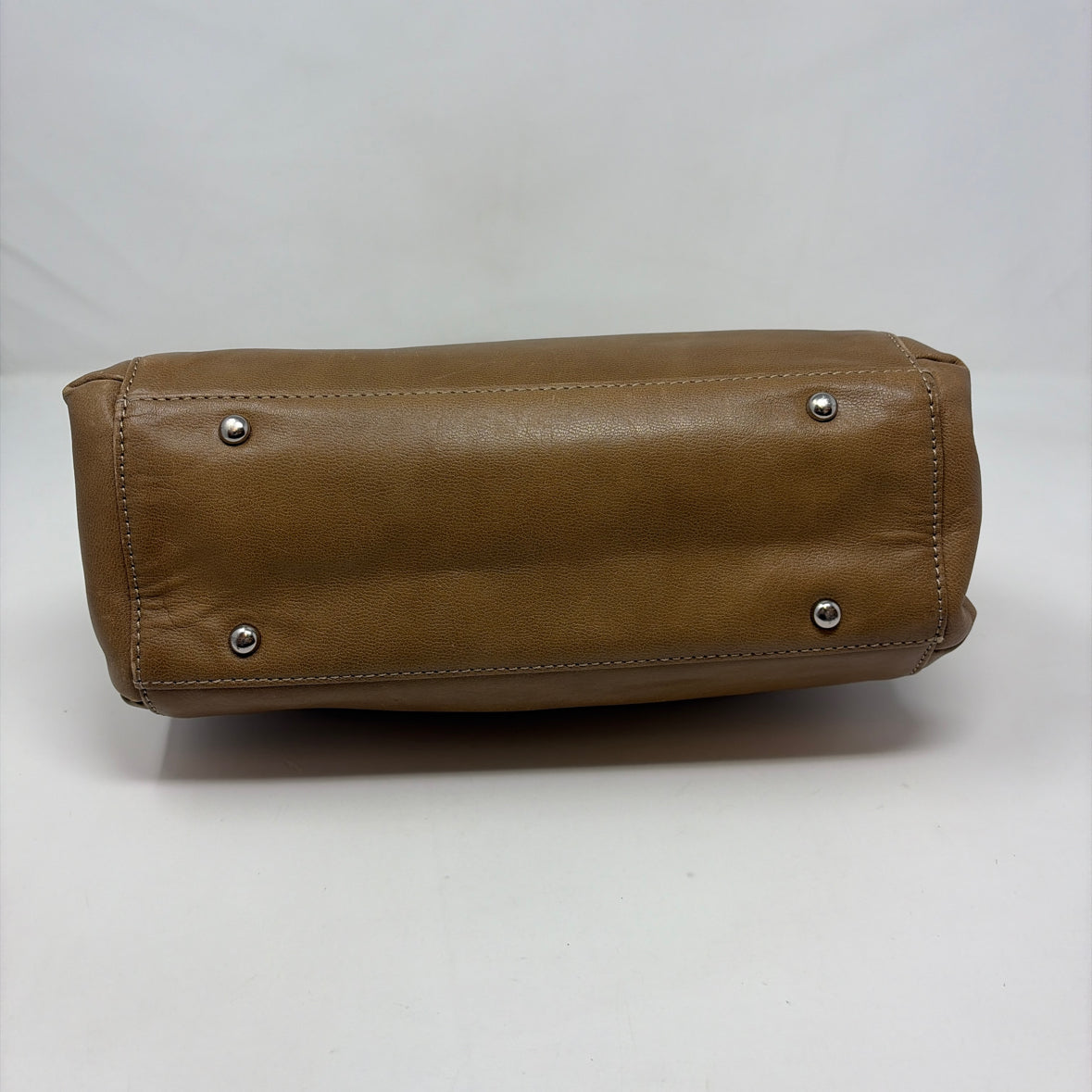 Pre-Owned Anteprima Tan Leather Handbag