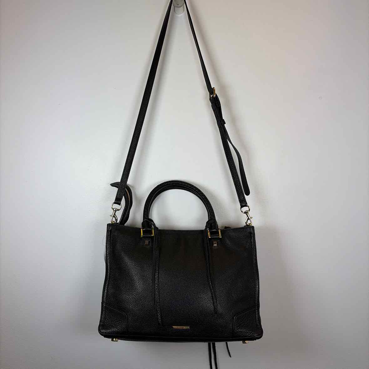 Pre-Owned Rebecca Minkoff Black Leather Handbag