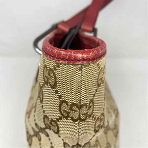 Pre-Owned Gucci Monogram Canvas Designer Handbag