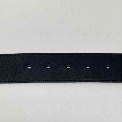 Pre-Owned Gucci Black Leather Designer Belt