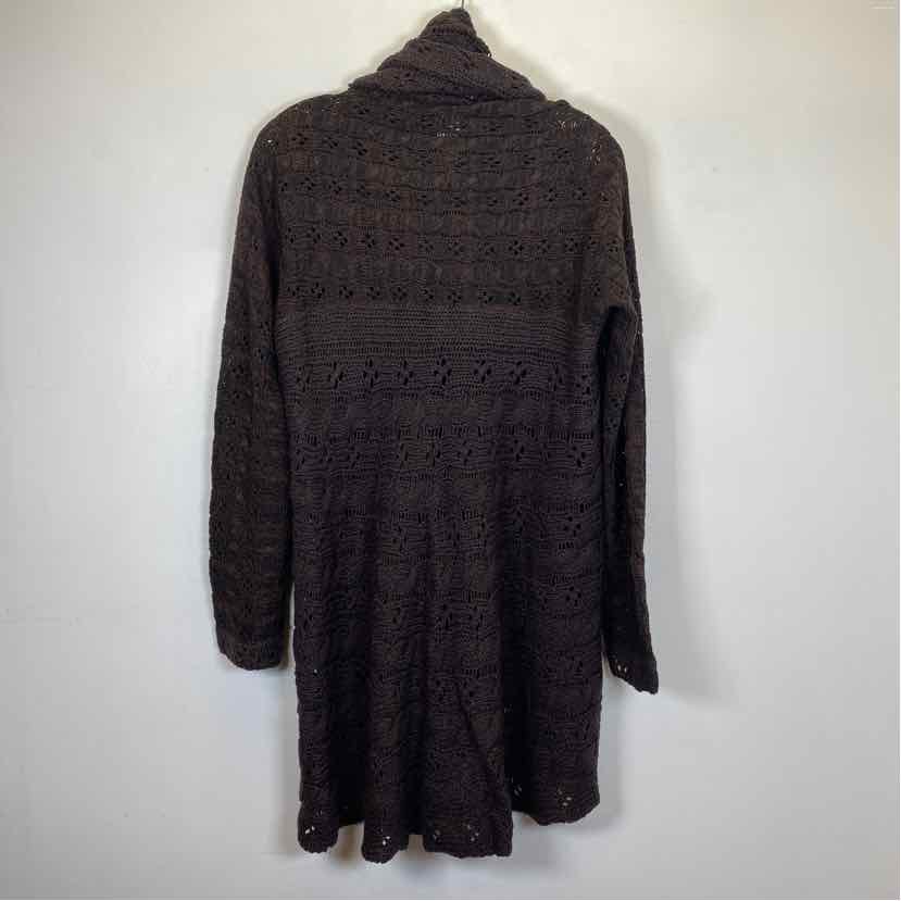 Pre-Owned Size XL Curio Brown Cardigan
