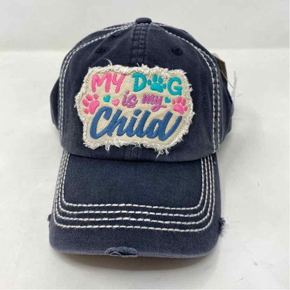 Pre-Owned Boutique Grey Canvas Hat