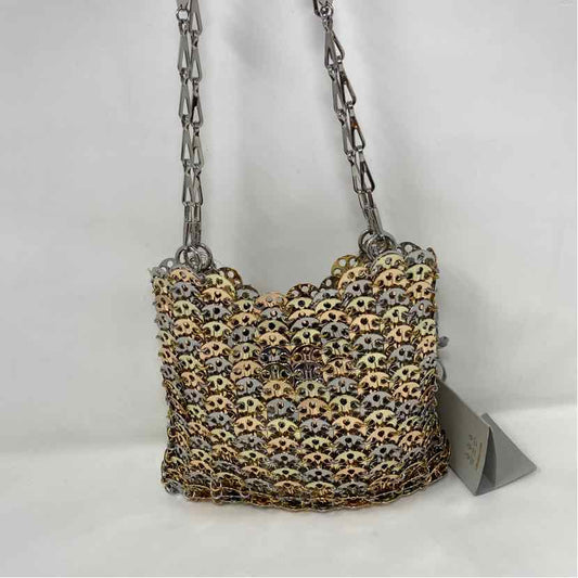 Pre-Owned Rabanne Tri Metal Metal Designer Handbag