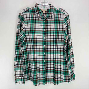 Pre-Owned Size 4/S Brooks Brothers Green Top