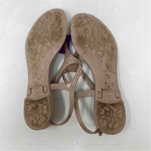 Pre-Owned Valentino Beige Plastic Shoe Size 5.5 Designer Shoes