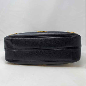 Pre-Owned Chanel Black Leather Designer Handbag