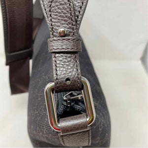 Pre-Owned Gucci Brown Canvas Designer Handbag